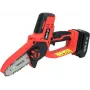 Akku-Kettensäge YATO YT-828135 — 18V Li-Ion 2Ah, 10 cm Schiene, 3200 U/min, 4,8 m/s Kettengeschwindigkeit, 26 Glieder