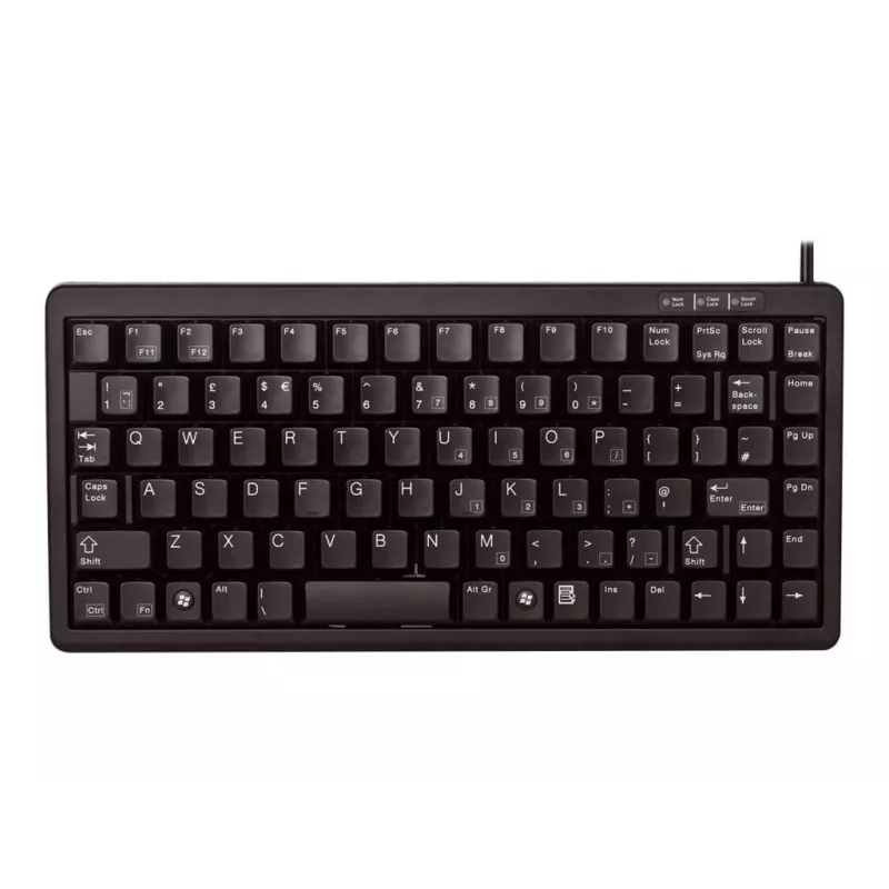 CHERRY G84-4100 Tastatur Universal USB AZERTY Französisch Schwarz