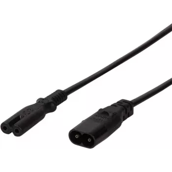 Logilink Netzkabel-Verlängerung, 2 m, schwarz (CP129)
