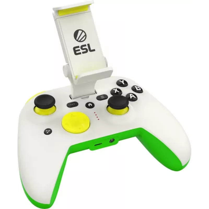 Gamepad RiotPWR RP1925ESL USB Type-C Kabelgebunden Grün Weiß Gelb