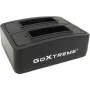 GoXtreme Dual Vision 4K Akku-Ladestation – Dual-Bay-Ladegerät für Action-Kamera-Akkus, Modell 01492