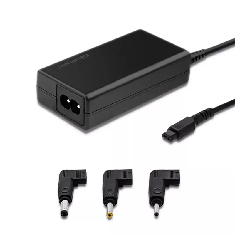 Qoltec 52415 Netzteil kompatibel mit Samsung Sony 65 W | 3 Stecker | +Netzkabel