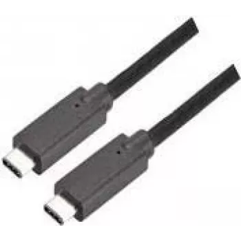 Bachmann 918.190 USB-Kabel 0,5 m USB 3.2 Gen 2 (3.1 Gen 2) USB-C Schwarz (918190)