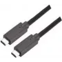 Bachmann 918.190 USB-Kabel 0,5 m USB 3.2 Gen 2 (3.1 Gen 2) USB-C Schwarz (918190)