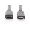 USB-Typ-C-Verlängerungskabel Digitus AK-300210-015-S