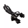 Internes Stromkabel PHANTEKS PH-CB-DRGB3P — 3-polig auf 2× Molex (3-polig), schwarz/grau