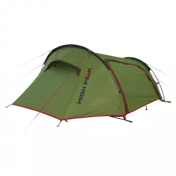 High Peak Sparrow LW Kuppelzelt 2 Personen Grün, Rot
