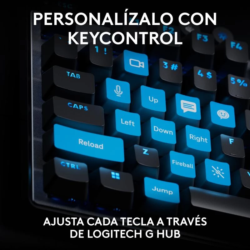 Logitech G PRO X TKL RAPID Tastatur Gaming USB QWERTY Schwarz