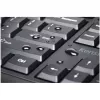 Kensington ProFit Ergo Wireless-Tastatur FR, Full-Size (100%), Kabelgebunden & Kabellos, RF Wireless + USB, AZERTY, Schwarz