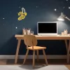 Dekorative Neonleuchte MANTA SNL01WHT – helles, farbenfrohes Design, wandmontierte Akzentbeleuchtung
