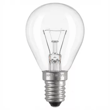 Osram Backofenlampe 15W E14 300° Glühbirne klar Bfm