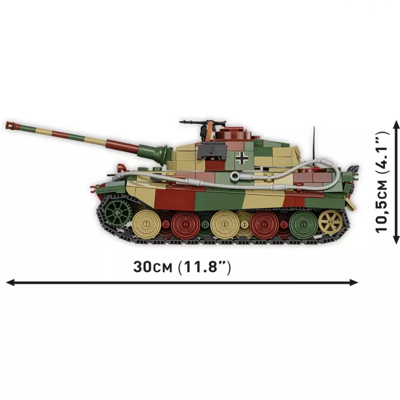 Bausteinset COBI Panzer VI Ausf. B Königstiger 802 Teile