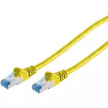Netzwerkkabel S/CONN 75713-Y 3m Cat6a S/FTP Gelb