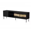 TV-Unterschrank cama meble INSERTO 3D1W 190x40x62 cm schwarz mit LED