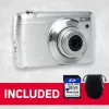 Agfa Photo DC8200 Silber + Tasche + SD-Karte 16 GB