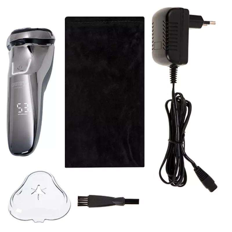 Camry Premium CR 2925 Herrenrasierer Rotationsrasierer Trimmer Grau