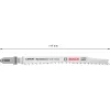 Bosch 2 608 900 546 Stichsäge-/Säbelsäge-/Reciprosägeblatt Stichsägeblatt Bimetal 100 Stück