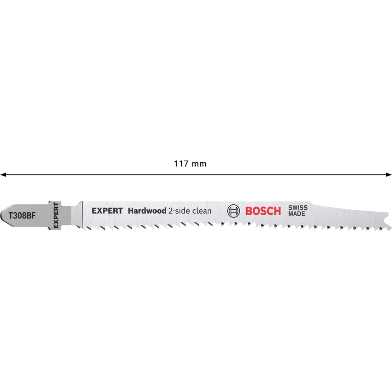 Bosch 2 608 900 546 Stichsäge-/Säbelsäge-/Reciprosägeblatt Stichsägeblatt Bimetal 100 Stück