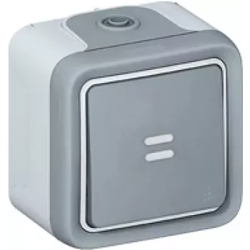 Legrand 069712 Lichtschalter Grau