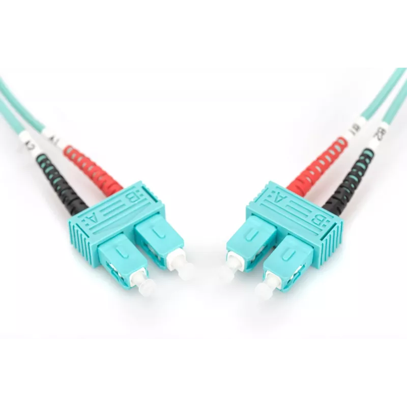 Glasfaser-Patchkabel Digitus OM3 SC/SC 5m