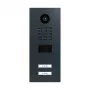 Video-Gegensprechanlage DoorBird D2102V — IP65, IK08, IR-LED, 10-m-Bewegungssensor, 15-V-Adapter (Schwarz)