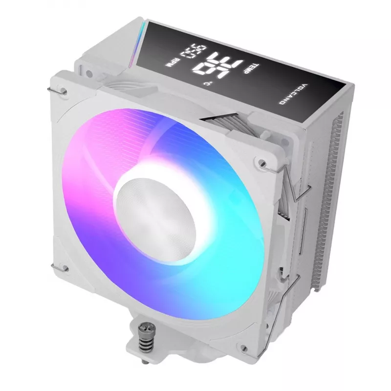 MODECOM Volcano 0C T202 LCD ARGB Prozessor-Luftkühler 12 cm Weiß