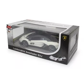 Jamara Lamborghini Aventador SVJ Performance 1:14 Weiß 2,4 GHz A – Sportwagen – Elektromotor – 1:16 – Ready-to-Run (RTR) – Weiß – Jungen (405172)