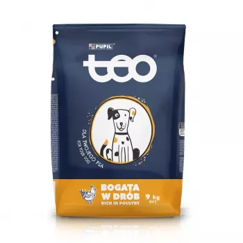 TEO reich an Geflügel - Trockenfutter für Hunde - 9kg