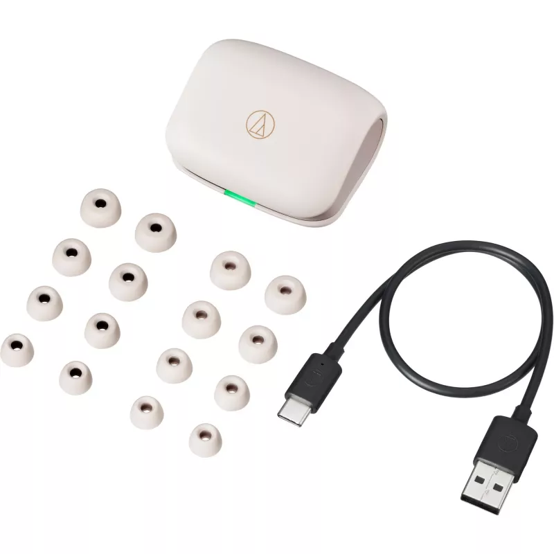 AUDIO-TECHNICA WIRELESS EARBUDS ATH-TWX7 WEISS