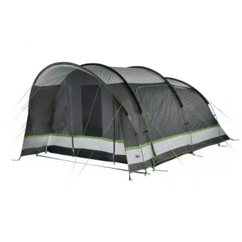 High Peak Brixen 5.0 Kuppelzelt 5 Personen Schwarz, Grün, Grau