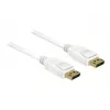 DisplayPort-Kabel DeLOCK 85509 1,5 m Weiß