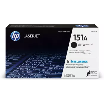 Toner HP 151A SCHWARZ Original LASERJET-TONERKARTUSCHE 1500 Seiten Schwarz