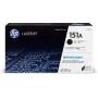 Toner HP 151A SCHWARZ Original LASERJET-TONERKARTUSCHE 1500 Seiten Schwarz