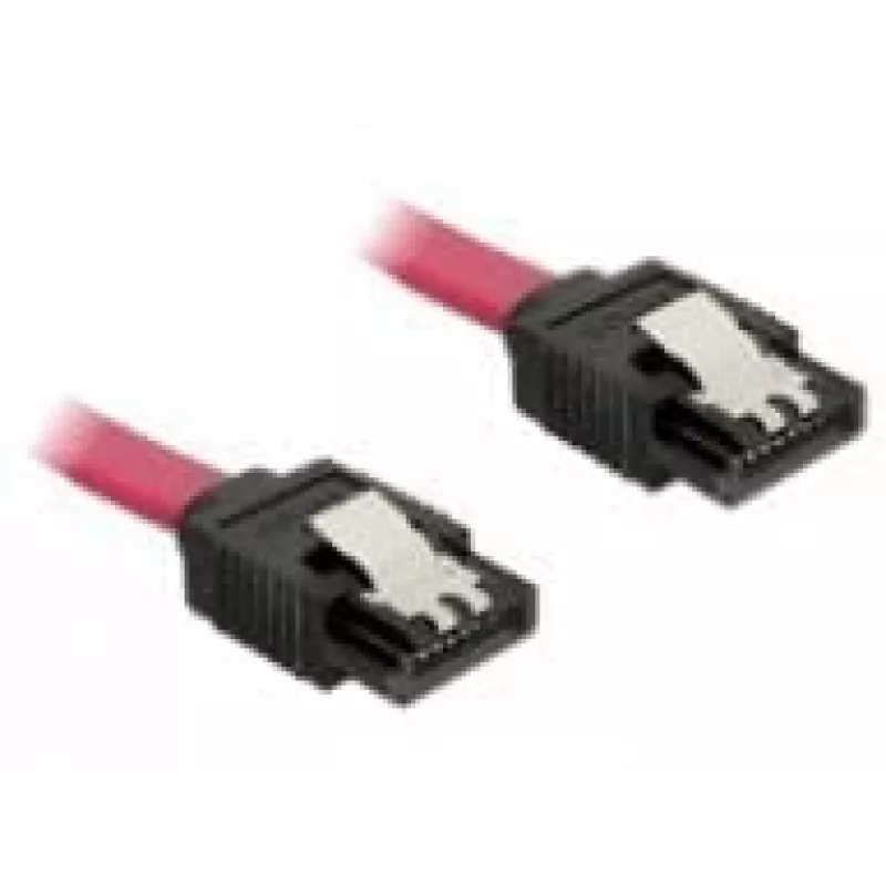 SATA-Kabel DeLOCK 82678 0,7 m Rot
