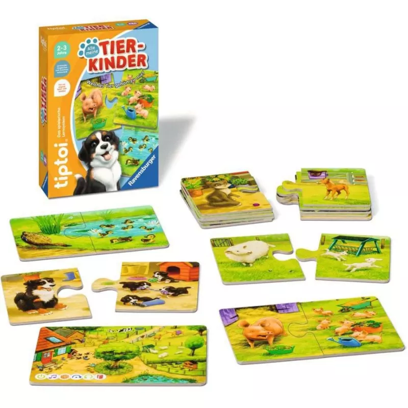 Brettspiel Ravensburger tiptoi Alle meine Tierkinder