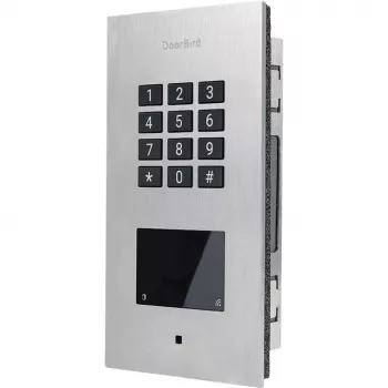 Türzugangskontrollsystem DoorBird A1121 Unterputz Edelstahl V2A