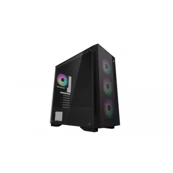 DeepCool Matrexx 55 Mesh ARGB 4F Midi Tower Schwarz