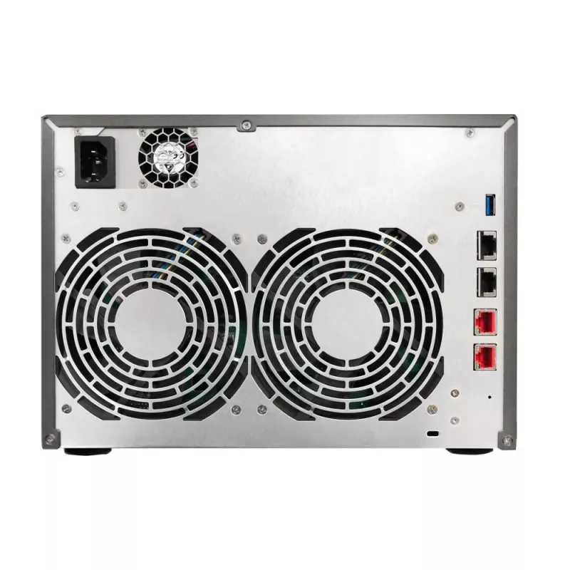 Asustor Lockerstor 10 AS6510T NAS Tower Intel Atom® C3538 8 GB DDR4 0 TB ADM Schwarz