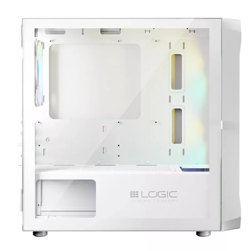 Logic PORTOS ARGB MINI USB 3.0 Gehäuse Weiß