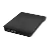 Externes DVD‑RW-Laufwerk QOLTEC 51857 — USB 3.0, SATA-Schnittstelle, DVD±R 8x, DVD±RW 4x, DVD‑RAM 5x, CD 24x, schwarz