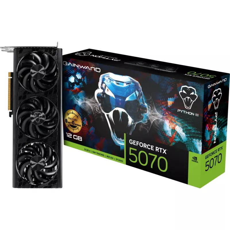 Grafikkarte Gainward GeForce RTX 5070 12 GB GDDR7