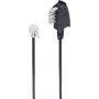 Telefonkabel ShiverPeaks BS70116-6/2 6m Schwarz