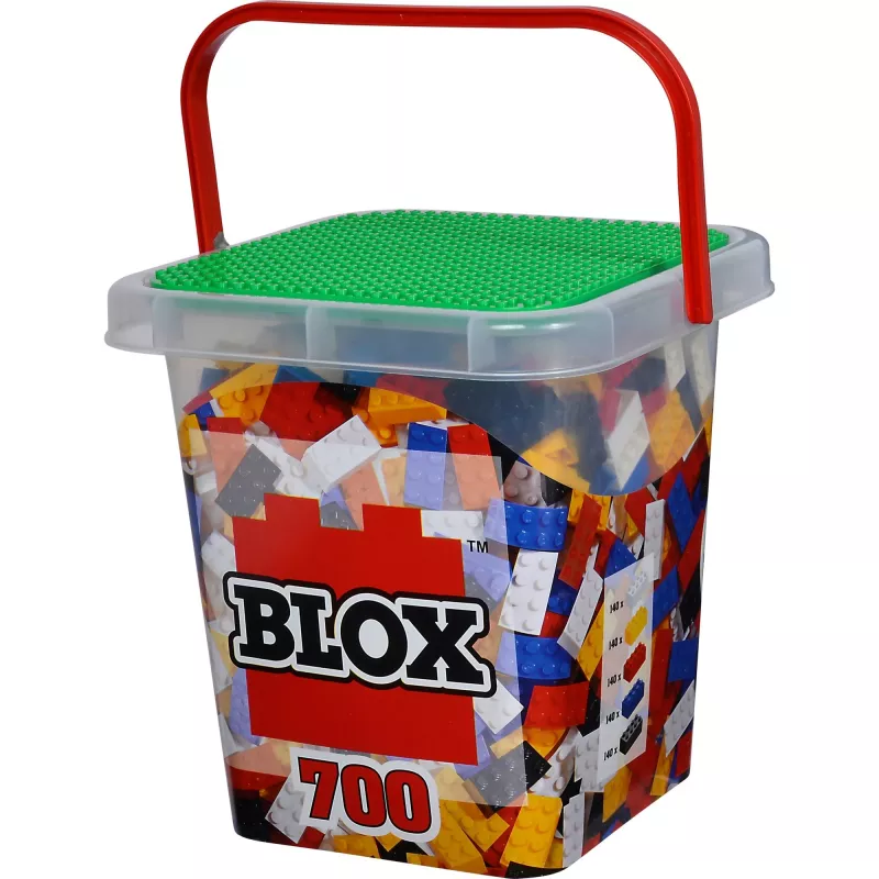Spielbausteine Simba-Dickie 104114200 — 700 Teile, verschiedene Farben, für Kinder ab 3 Jahren