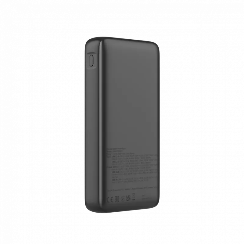 CANYON Power Bank PB-240, 25000mAh PD140W Display Powerbank, Größe 160,0x82x27 mm, Gewicht 508±10g, Dunkelgrau