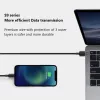 USB-A auf Lightning Kabel Orsen S9L 1 m 2,1A — schwarz