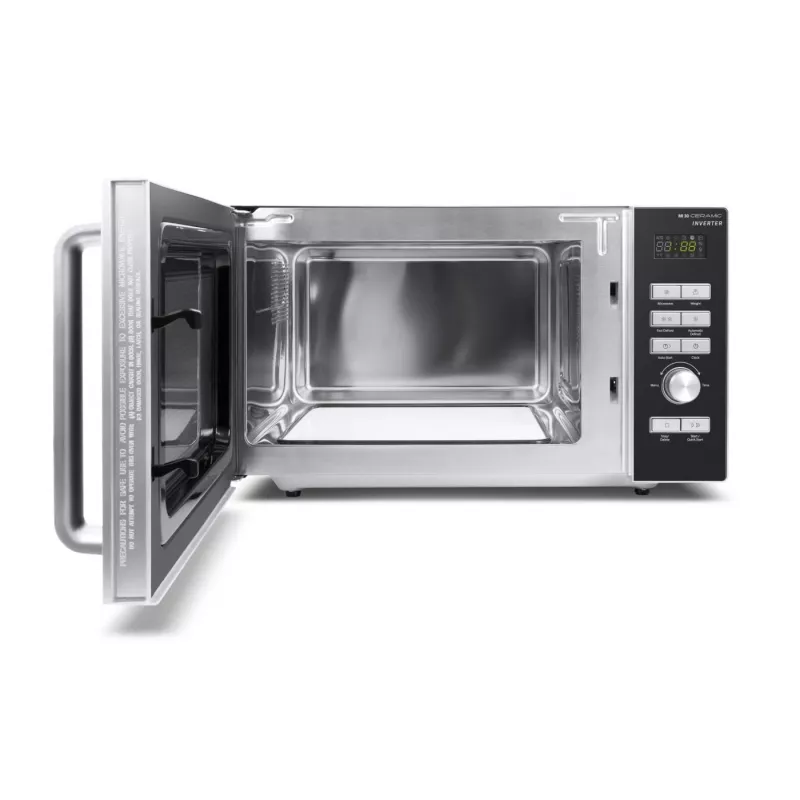 Caso | Keramik-Inverter-Mikrowelle | MI 30 | Freistehend | 30 L | 1000 W | Grill | Schwarz