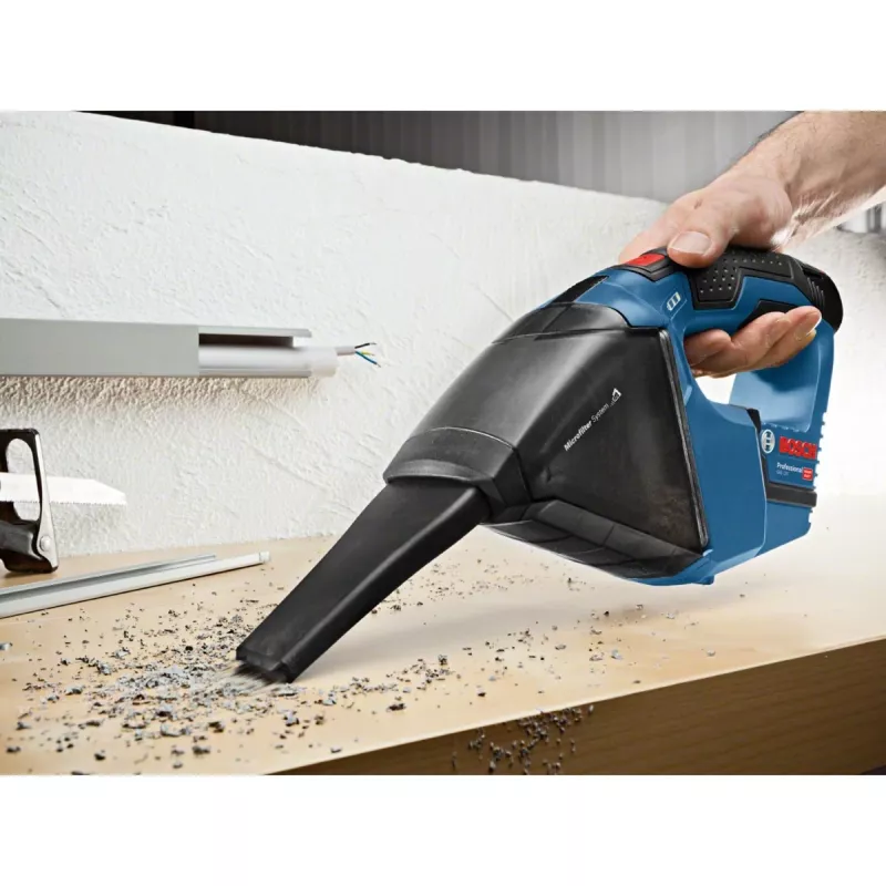 Bosch GAS 10,8 V-LI Handstaubsauger Blau Beutellos