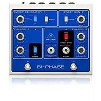 Phaser-Effektpedal Behringer DUAL-PHASE 000-E8M00-00010 — Dual-Phaser-Effekt für Gitarre/Tastatur