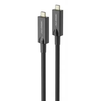 Alogic 15M USB-C AUF USB-C HYBRID AOC - Digital/Daten (U3-TCC15-MM-H)