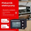Elektrischer kompakter Tischbackofen Adler AD 6026 – 48 l Fassungsvermögen, 1800 W, freistehend, mechanischer Timer